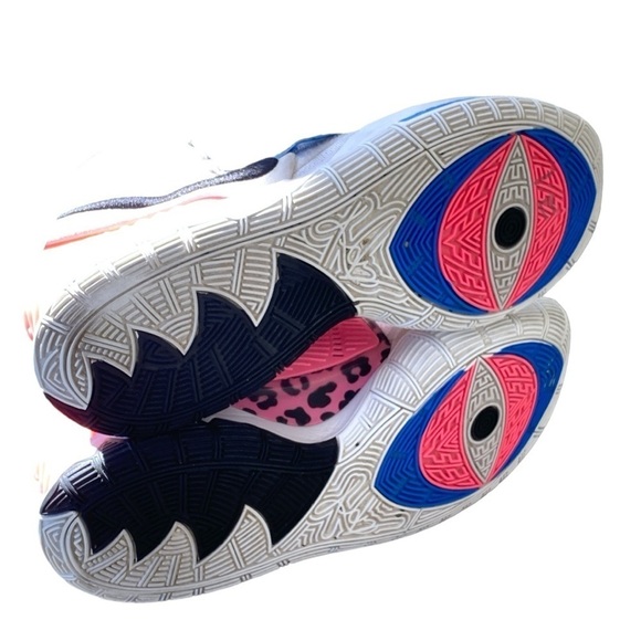 KYRIE ERVIN NIKE 6 Animal Print Mens Sneakers Size 12 Suede Leather Auth… - Picture 5 of 17